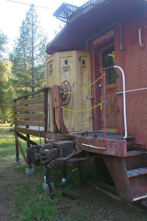 Little Red Caboose Villa Oakhurst Eksteriør bilde